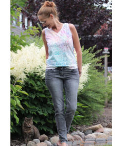 Papierschnittmuster Basic Top Damen Gr 32 - 58 - Fadenkäfer