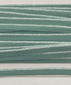 Paspelband 10 mm - altmini lurex