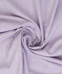 Baumwolle - "Santa" chambray uni - flieder