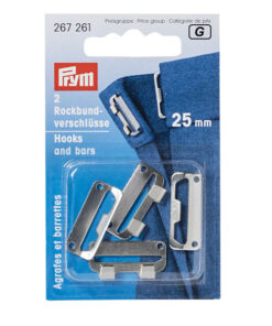 Prym 267261 Rockbundverschlüsse 2 Stück