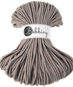 5 mm PREMIUM - Makramee Kordel / Schnur von Bobbiny - coffee
