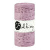 3 mm - Makramee Kordel von Bobbiny - dusty pink