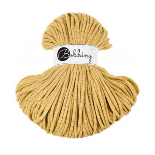 5 mm PREMIUM - Makramee Kordel / Schnur von Bobbiny - honey