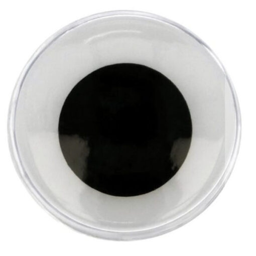 Sicherheitsaugen - Wackelaugen 18 mm (Paar) - schwarz