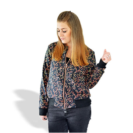 Papierschnittmuster College-Jacke Damen Gr 32 - 58 - Fadenkäfer