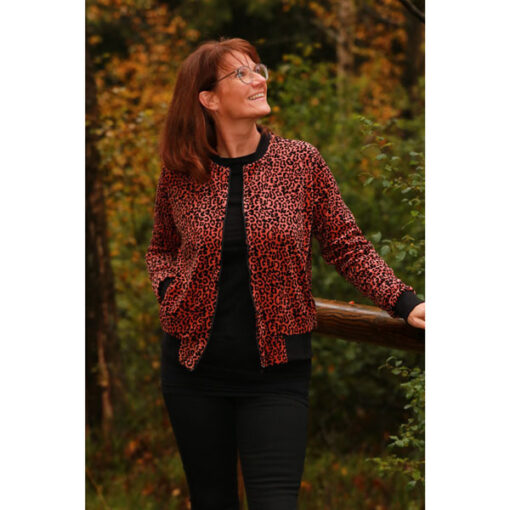 Papierschnittmuster College-Jacke Damen Gr 32 - 58 - Fadenkäfer