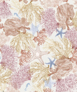Baumwolljersey - Family fabrics- "coral reef" pastell