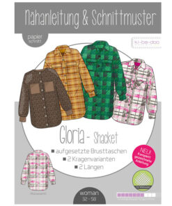Papierschnittmuster Shacket Gloria Gr 32 - 58 - Ki-ba-doo