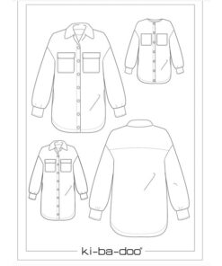 Papierschnittmuster Shacket Gloria Gr 32 - 58 - Ki-ba-doo