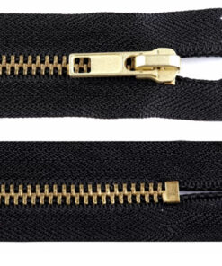 Hosenreissverschluss 6 mm 16 cm - schwarz