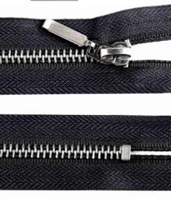 Hosenreissverschluss 6 mm 16 cm - schwarz / nickel