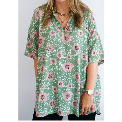 Papierschnittmuster Basic oversized Bluse MaCaya Gr 32 - 58 - Ki-ba-doo