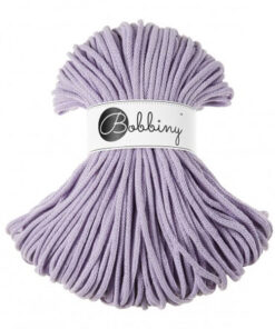 5 mm - Makramee Kordel von Bobbiny - lavender