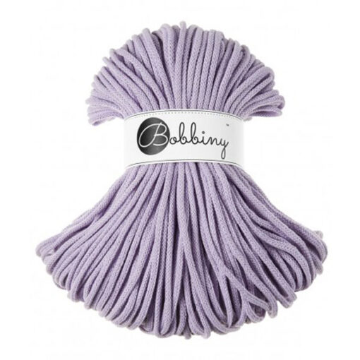 5 mm - Makramee Kordel von Bobbiny - lavender
