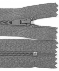 Reissverschluss nicht teilbar - autolock 3mm - 12 bis 30 cm - grau