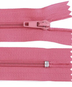 Reissverschluss nicht teilbar - autolock 3mm - 12 bis 30 cm - rosa