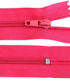 Reissverschluss nicht teilbar - autolock 3mm - 12 bis 30 cm - pink