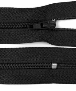 Reissverschluss nicht teilbar - autolock 3mm - 12 bis 30 cm - schwarz