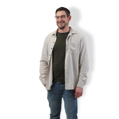 Papierschnittmuster Hemd Herren Gr 2 XS - 5 XL - Fadenkäfer