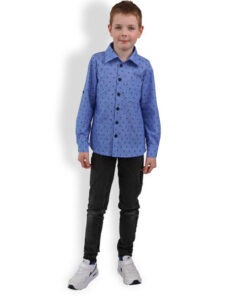 Papierschnittmuster Hemdbluse Kinder Gr 74 - 164 - Fadenkäfer
