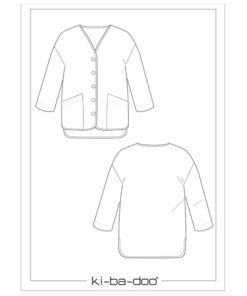 Papierschnittmuster Koko Jacke Gr 32 - 48 - Ki-ba-doo