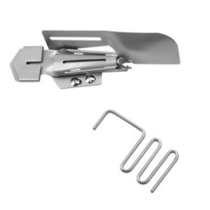 Baby Lock Doppelfaltschrägbinder mit Führungsrechen 42mm -12mm