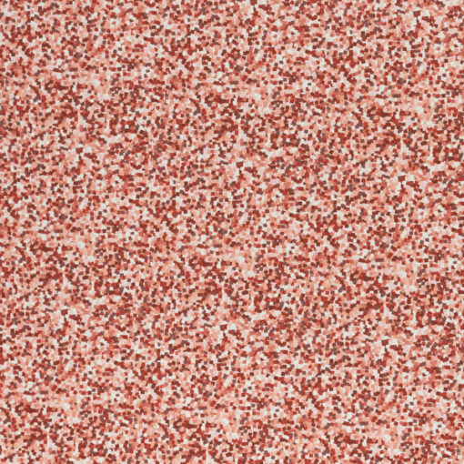 Baumwolle - "Kim" Pixel - terracotta