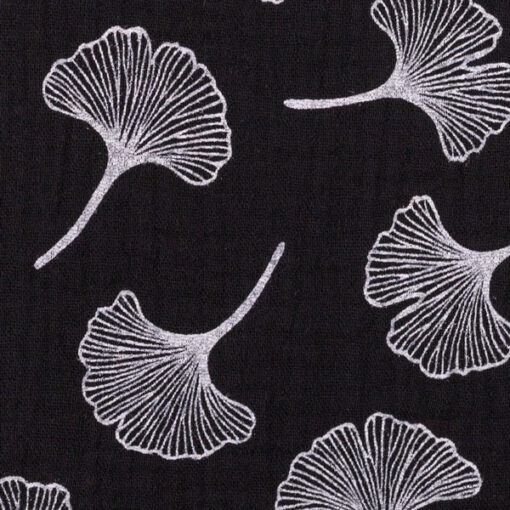 Double Gauze "Jeron" Ginko - blau