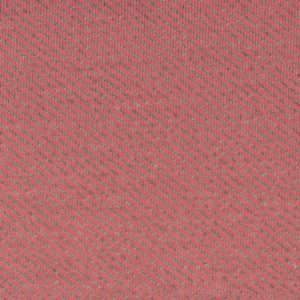 Jersey Jacquard Baumwolle - diagonaler Streifen - coral / grau