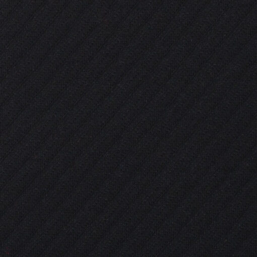 Jacquardjersey - diagonal - schwarz