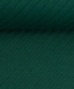 Jacquardjersey - "Sarina" - diagonal - dunkelgrün