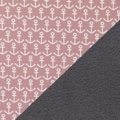 Nanosoftshell - "Fiete"- Anker - rosa