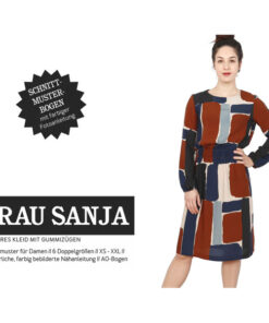 Papierschnittmuster "Frau Sanja" Kleid Gr 146 - 52 - Studio Schnittreif
