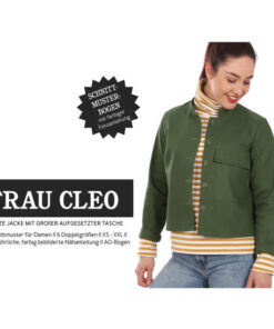 Papierschnittmuster "Frau Cleo" Jacke Gr 146 - 52 - Studio Schnittreif
