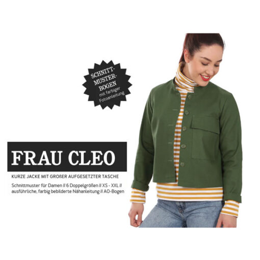 Papierschnittmuster "Frau Cleo" Jacke Gr 146 - 52 - Studio Schnittreif