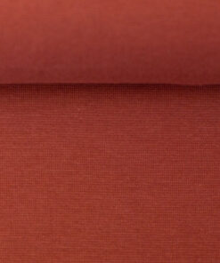 Bündchenstoff - Schlauch "Heike" - terracotta 714