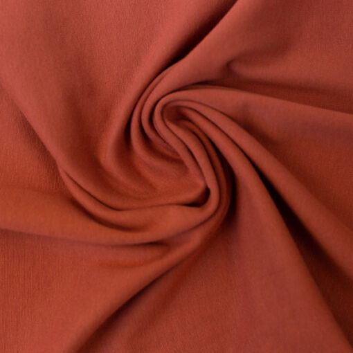Bündchenstoff - Schlauch "Heike" - terracotta 714