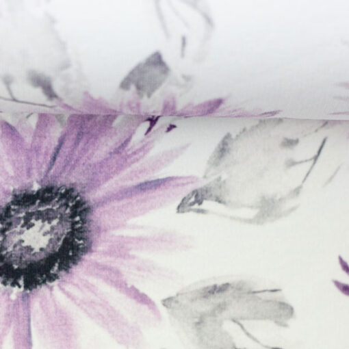 Sommersweat - French Terry - Autumn Forest by Christiane Zielinski Blumen- violett