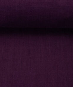 Double Slub Musselin "Sorea" uni - violett
