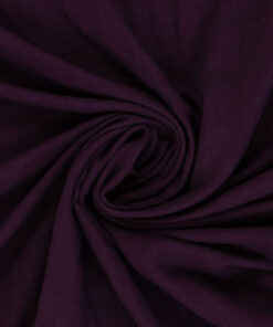 Double Slub Musselin "Sorea" uni - violett