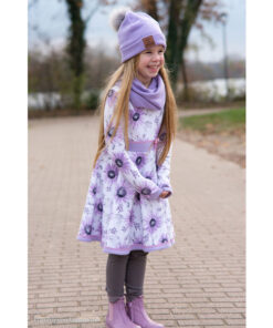 Sommersweat - French Terry - Autumn Forest by Christiane Zielinski Blumen- violett