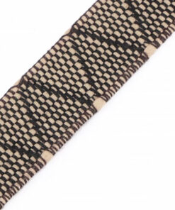 Gurtband 30 mm - gewebt - schwarz / natur