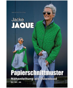 Papierschnittmuster Jacke "Jaque " 34-44 - Prülla