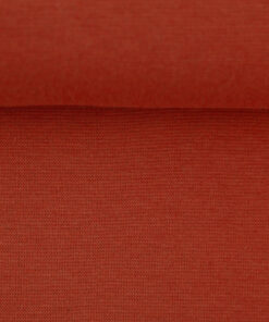 Jersey Baumwolle - "Vanessa" uni - terracotta