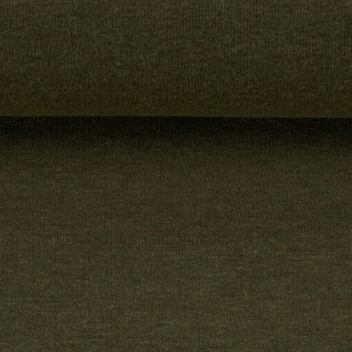 Sommersweat - French Terry - "Maike melange " - khaki