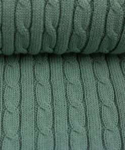 Zopfstrickstoff – „Sophie“ – altmint