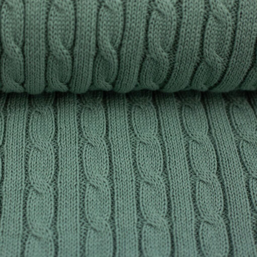 Zopfstrickstoff – „Sophie“ – altmint