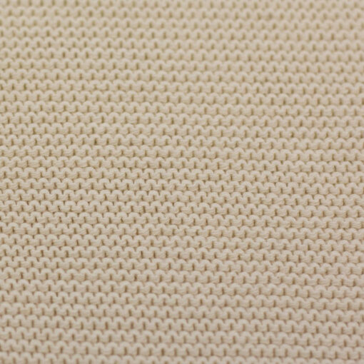 Wellenstrickstoff - "Ella" - natur