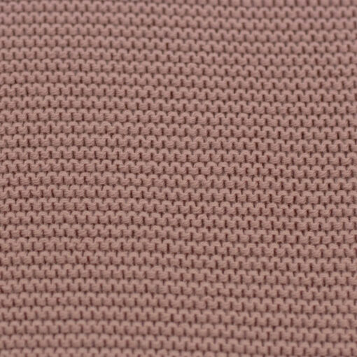 Wellenstrickstoff - "Ella" - altrosa