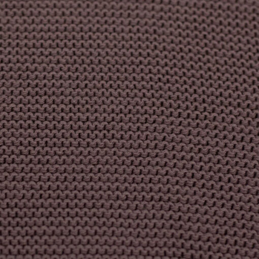 Wellenstrickstoff – „Ella“ – mauve